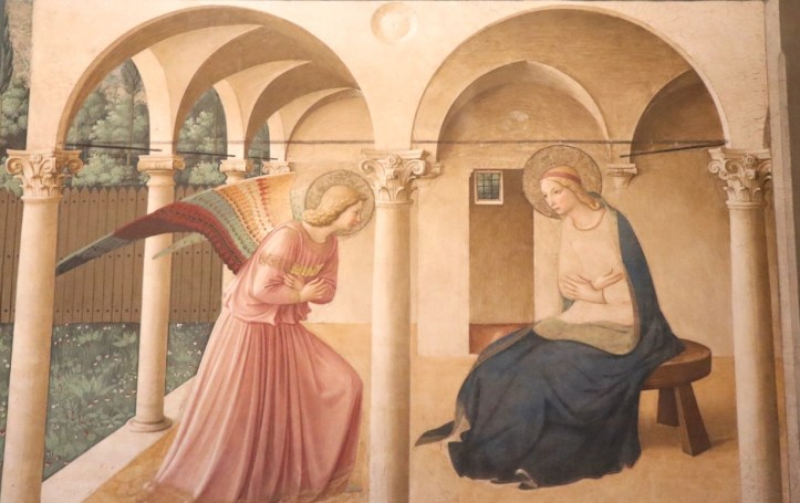 Annunciation-Fresco-by-Fra-Angelico